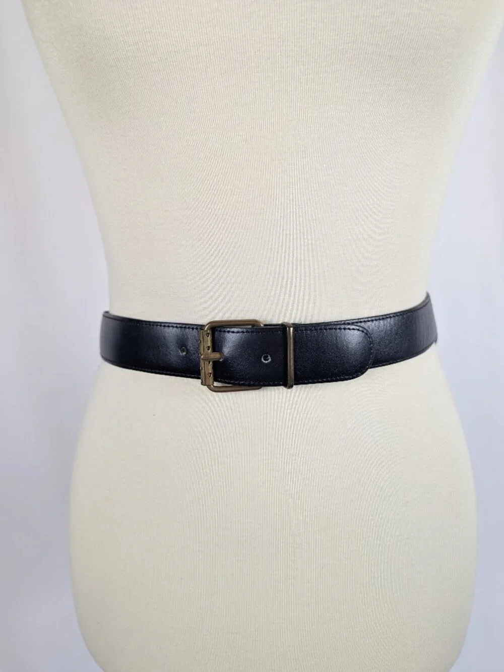 Vintage Multi Strand Metal Bead Statement Belt Silver Black 90s Futuristic 36